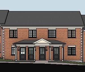 Concept drawing of the Cityview Drive Residences in Guelph, ON